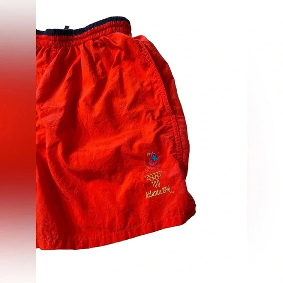 Vintage Speedo Olympic Collection Atlanta 1996 USA Swim Trunks - Picture 3 of 6